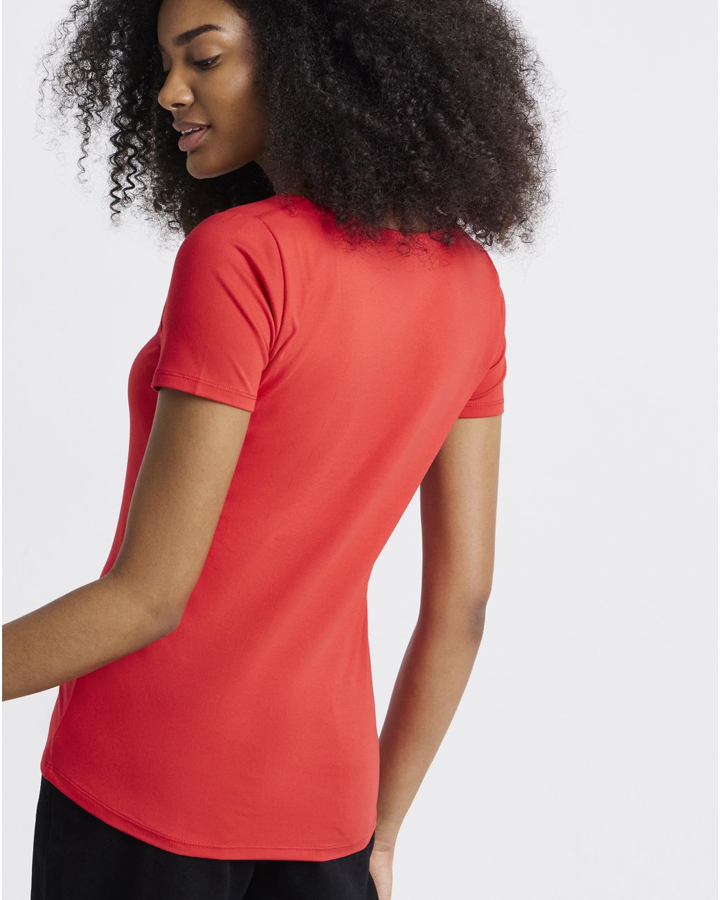 Simply Be Red 2 Pack Soft Touch Square Neck Tops