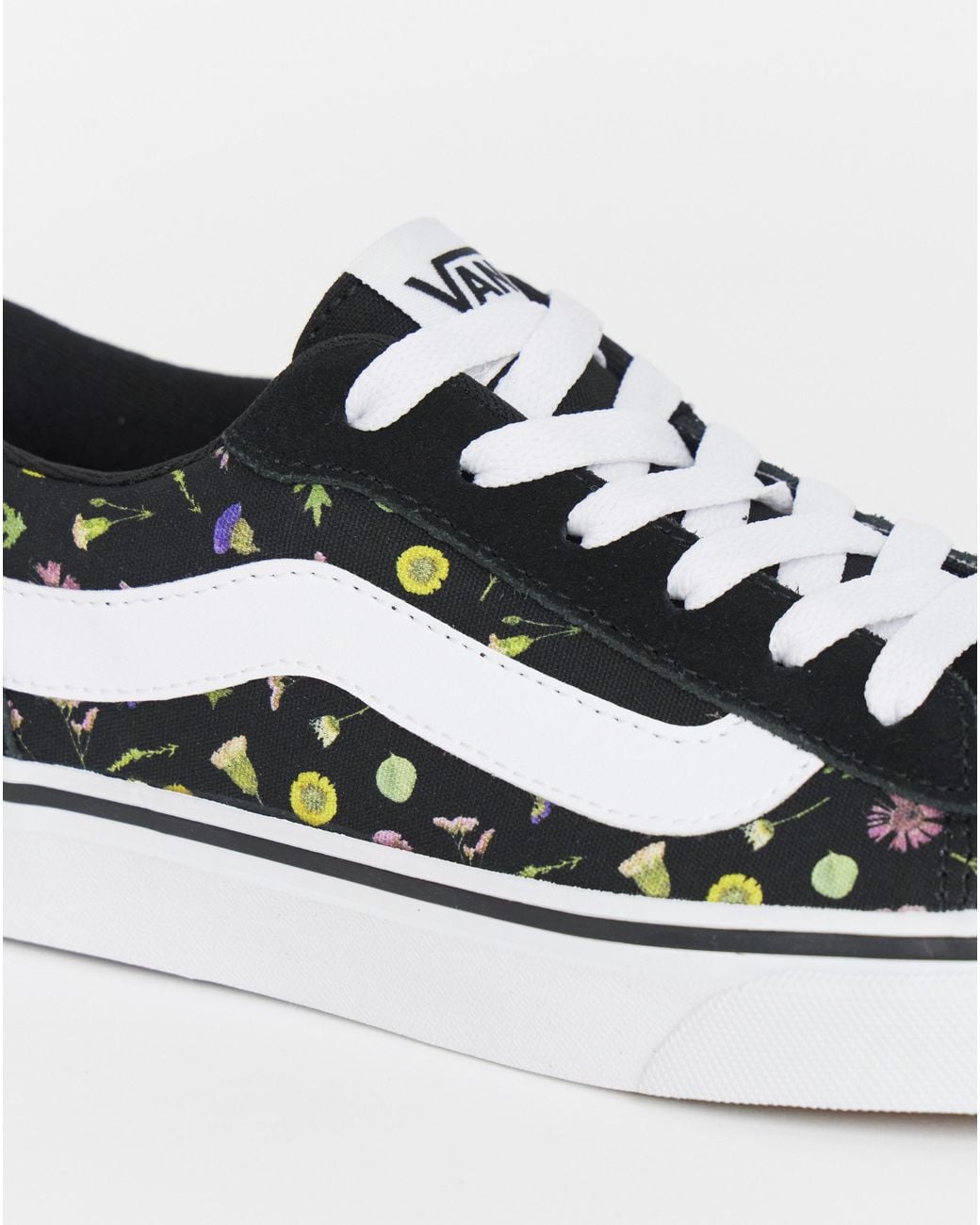 Vans White Vero Leather & Suede Trainers
