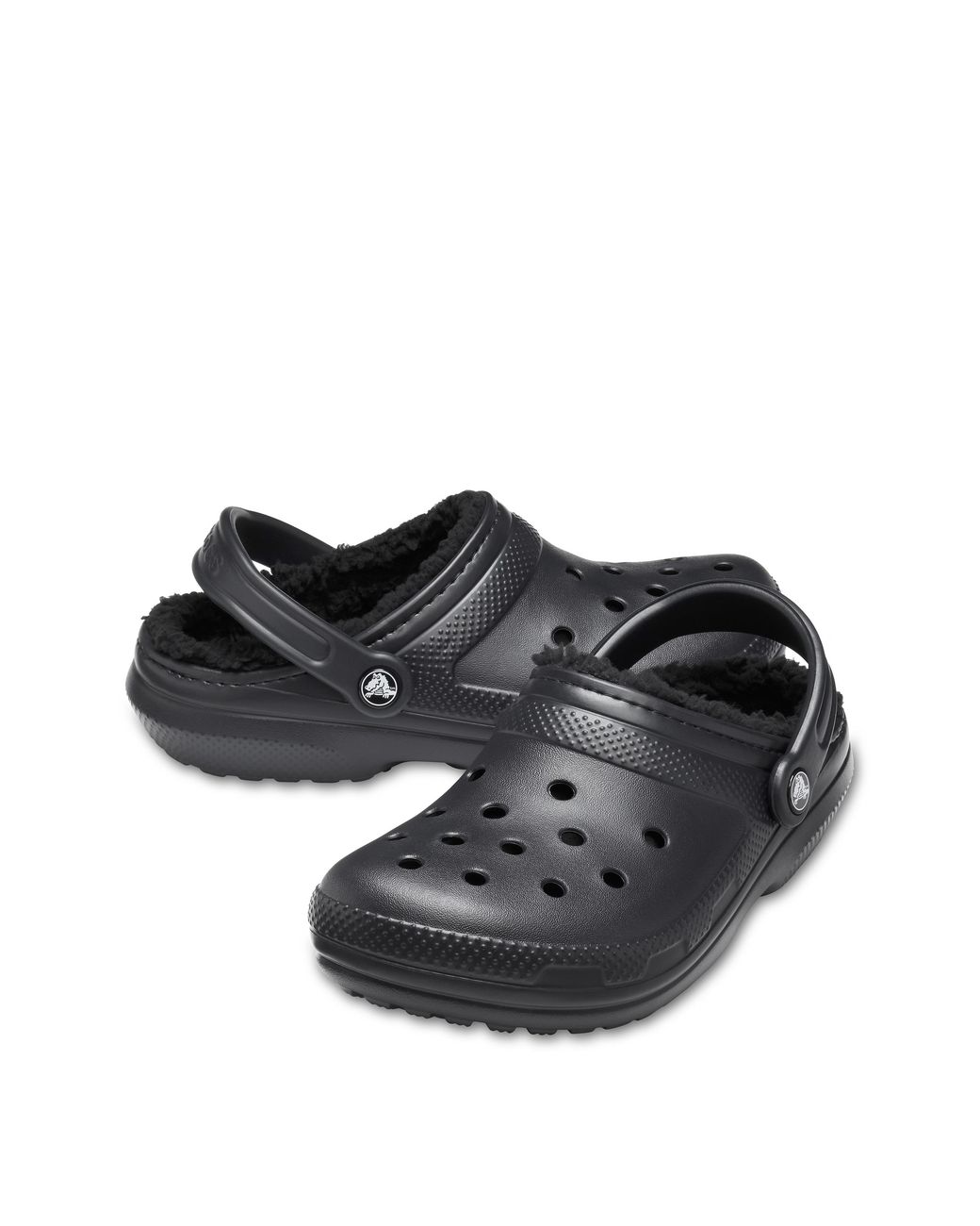CROCSTM White Fleece Lined Classic Clog