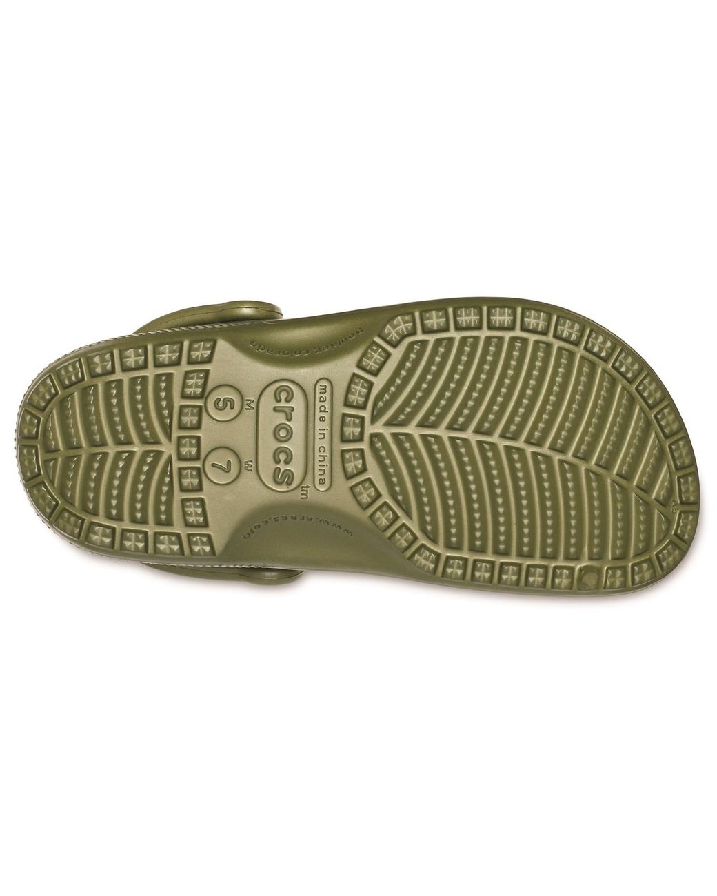 CROCSTM Green Classic Clog
