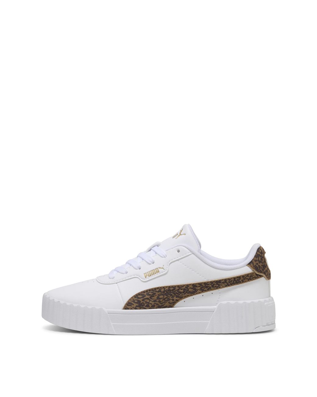 PUMA White Carina 3.0 Feline Trainers