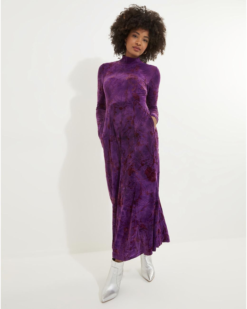 Joe Browns Purple Truly Remarkable Maxi Dress