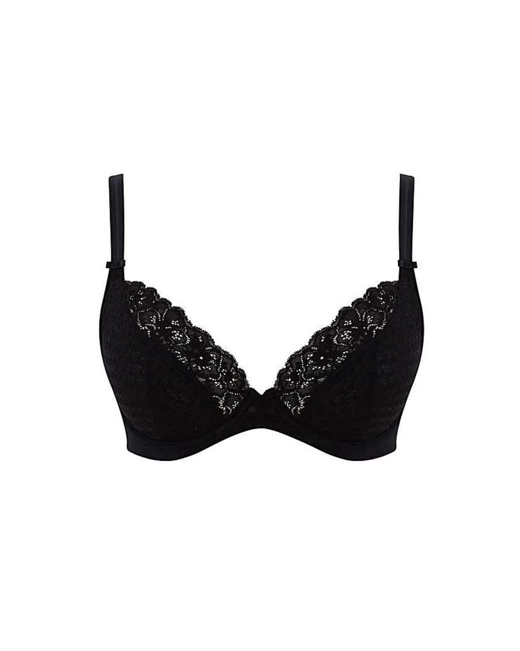 Panache Black Envy Plunge Bra