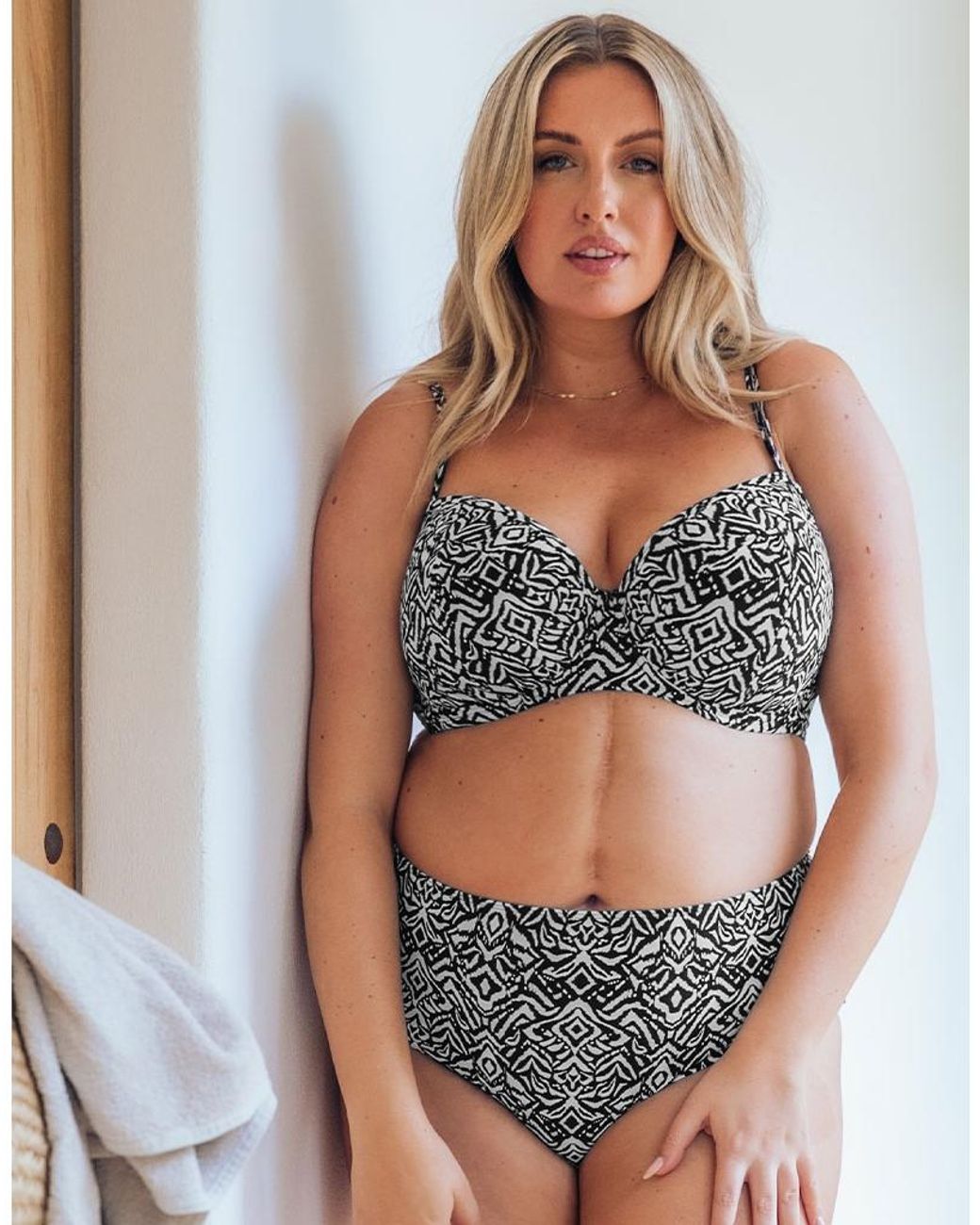Curvy Kate Multicolor Swim Wild Horizon Bikini Top