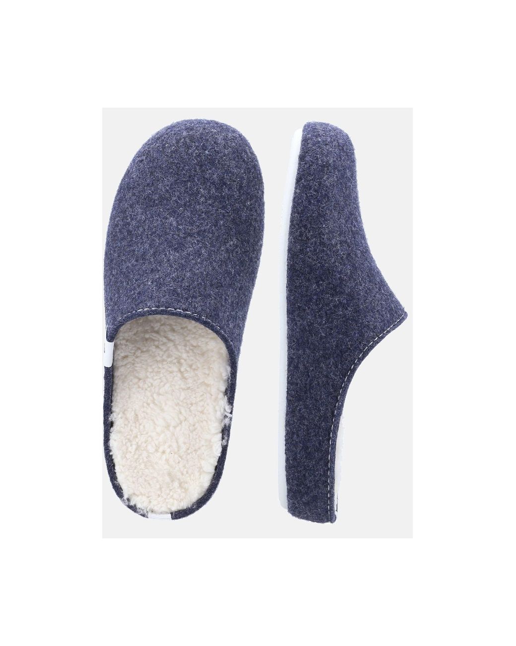 Hush Puppies Blue The Good Slipper