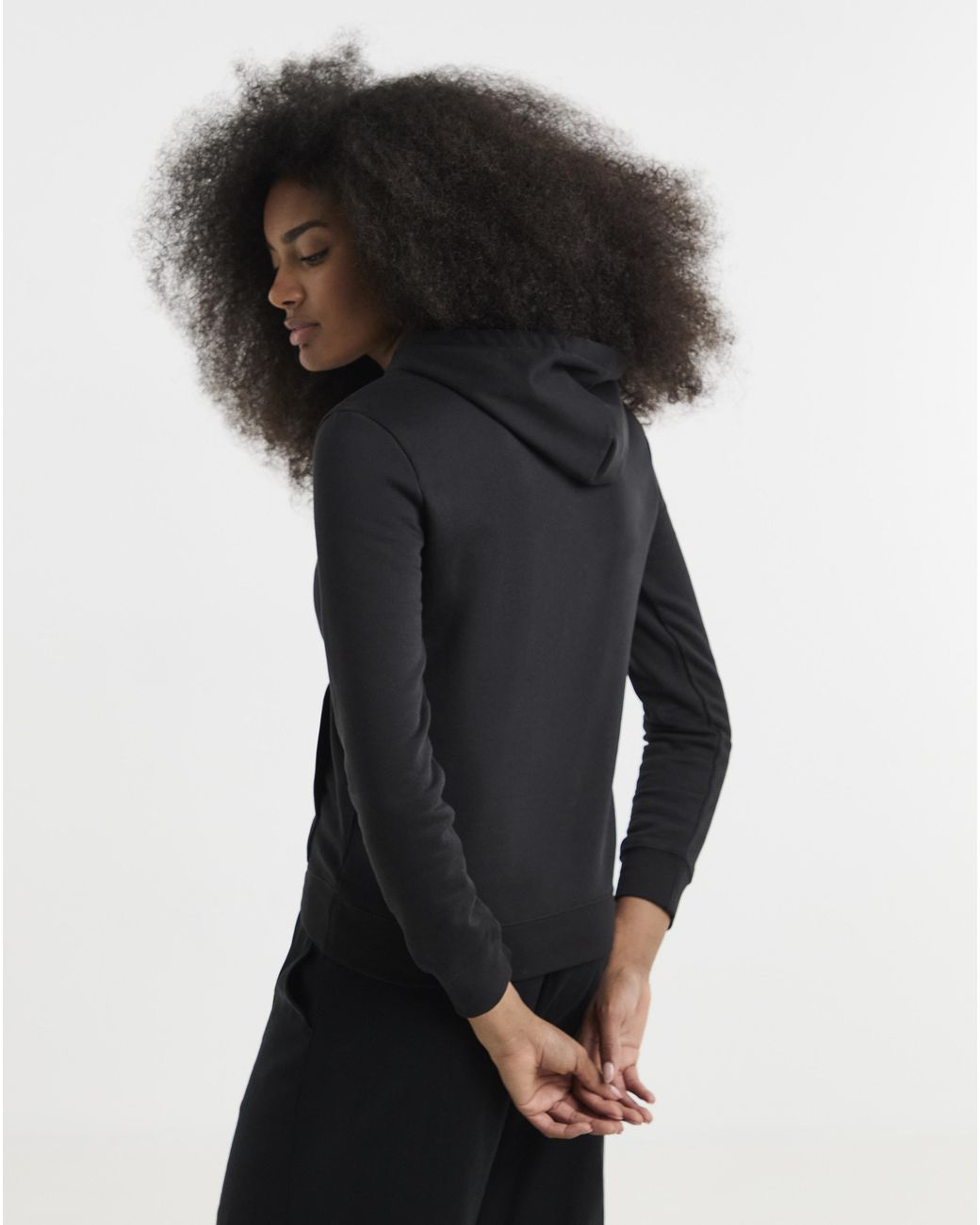 PUMA Blue Essentials Logo Oversized Hoodie