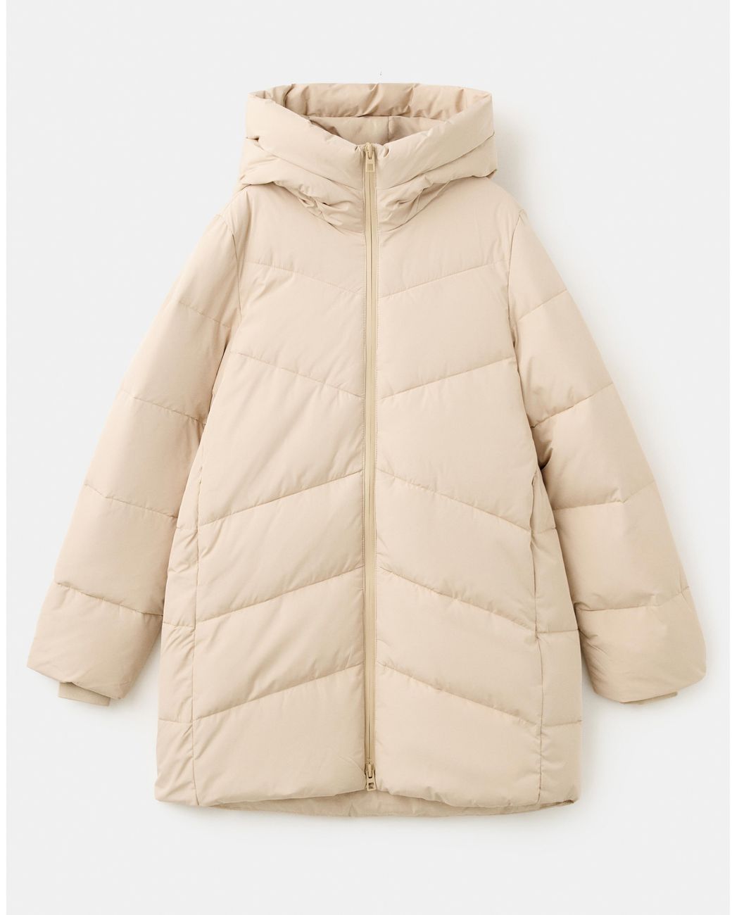 Mango Natural Puffer Coat Tokyo