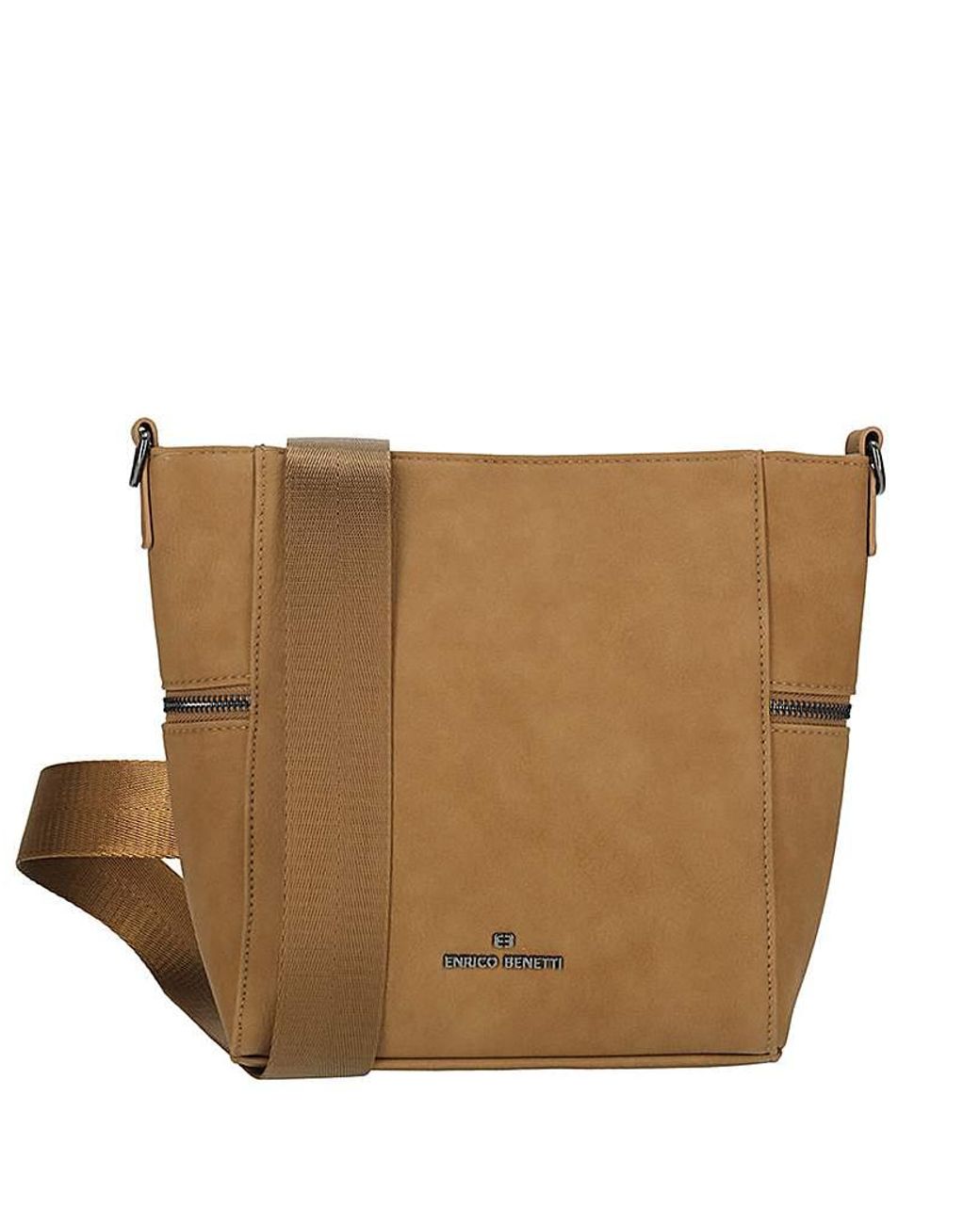 Enrico Benetti Brown Roxy Shoulder Bag