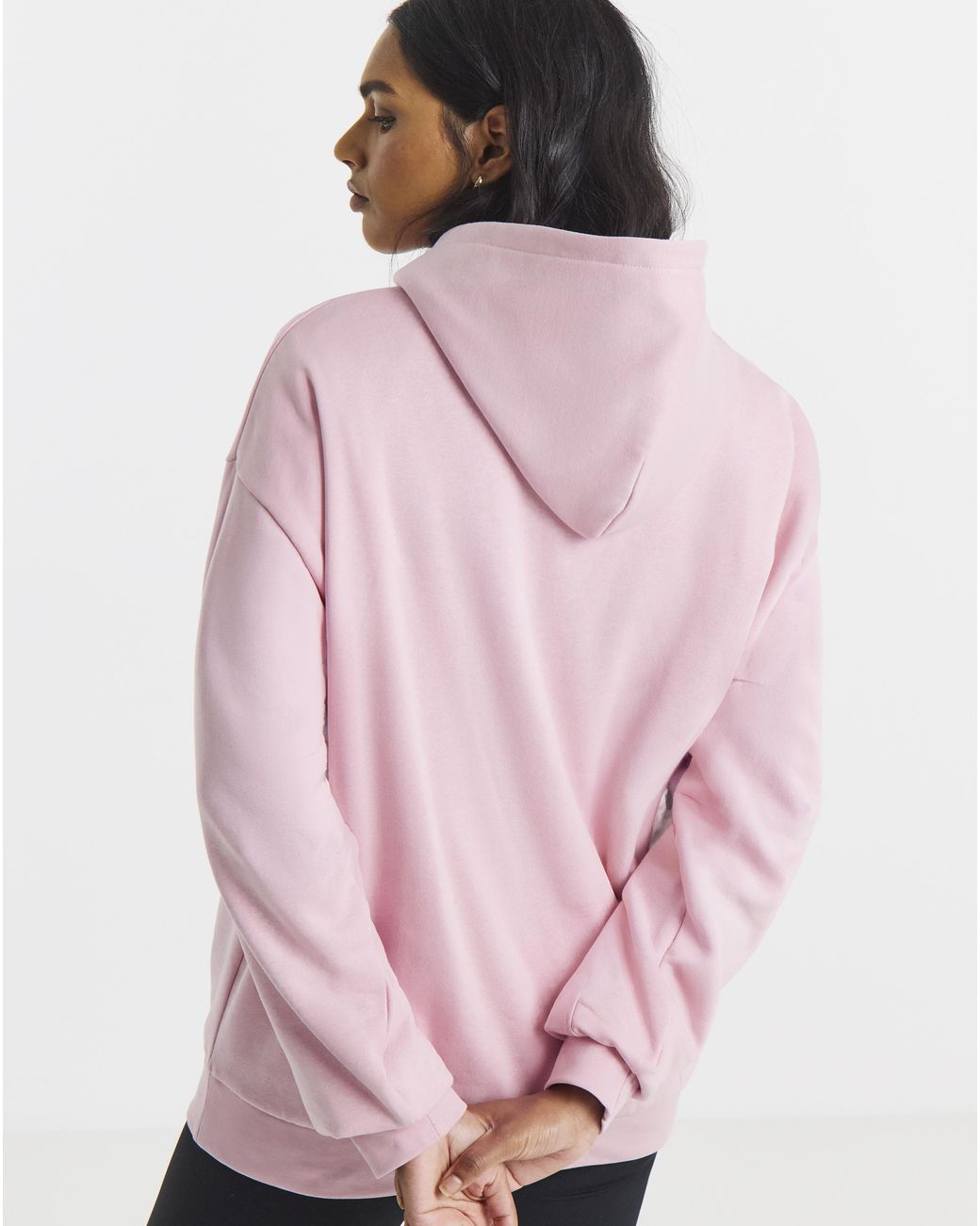 Gym King Pink Relaxed Fit Hoodie