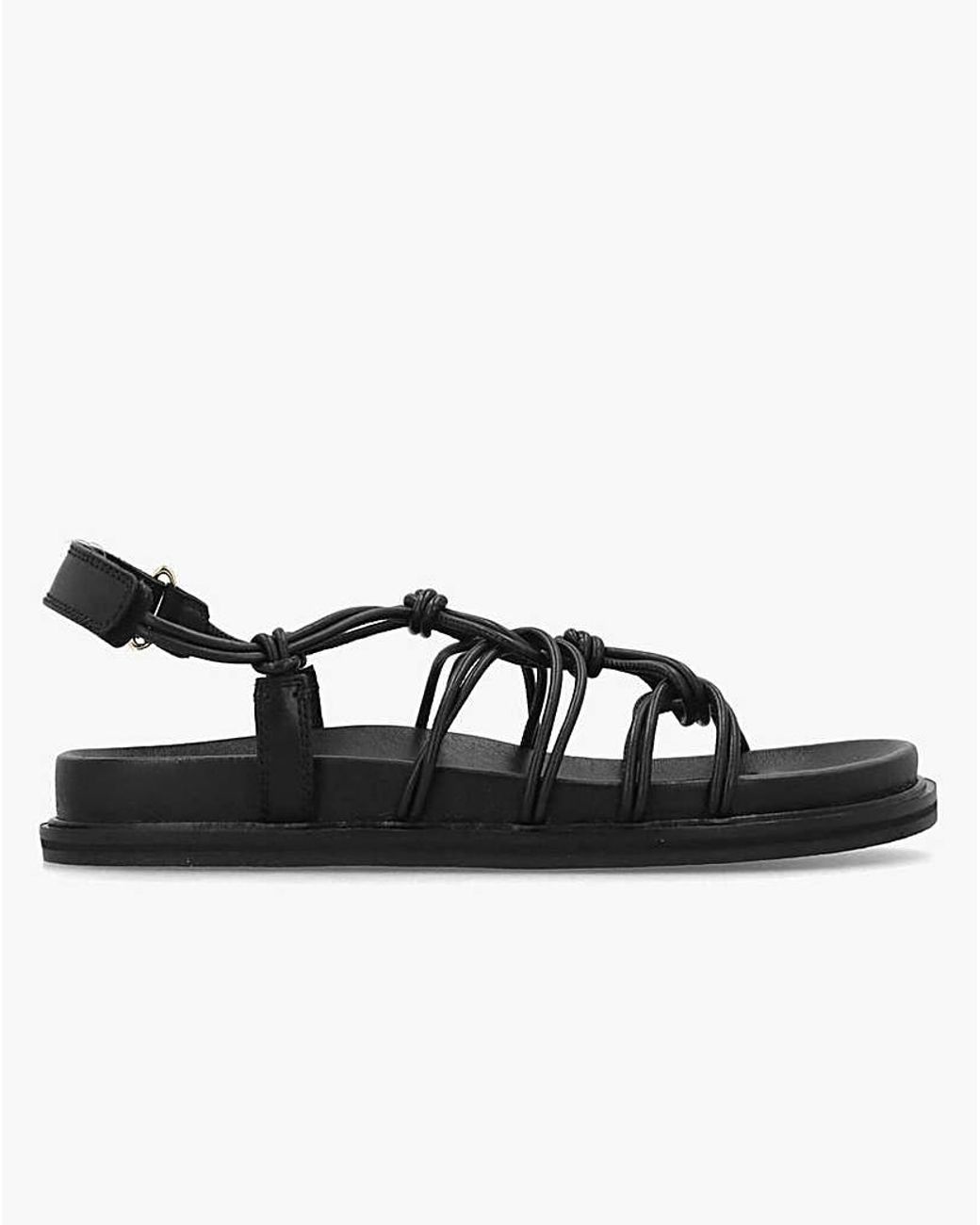Radley Black The Roxburgh Knotted Strap Sandal