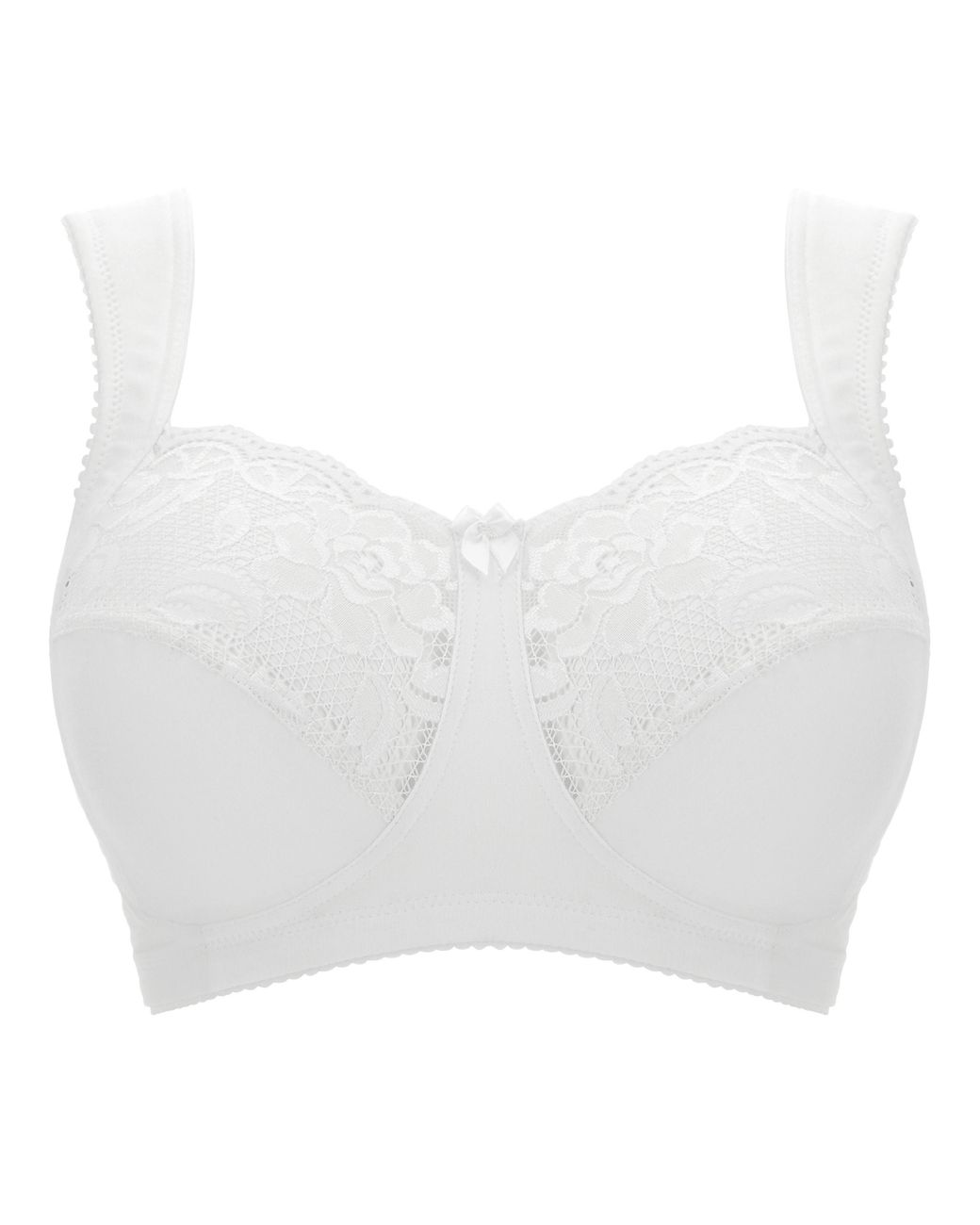 Miss Mary Of Sweden White Miss Mary Lovely Lace Bra