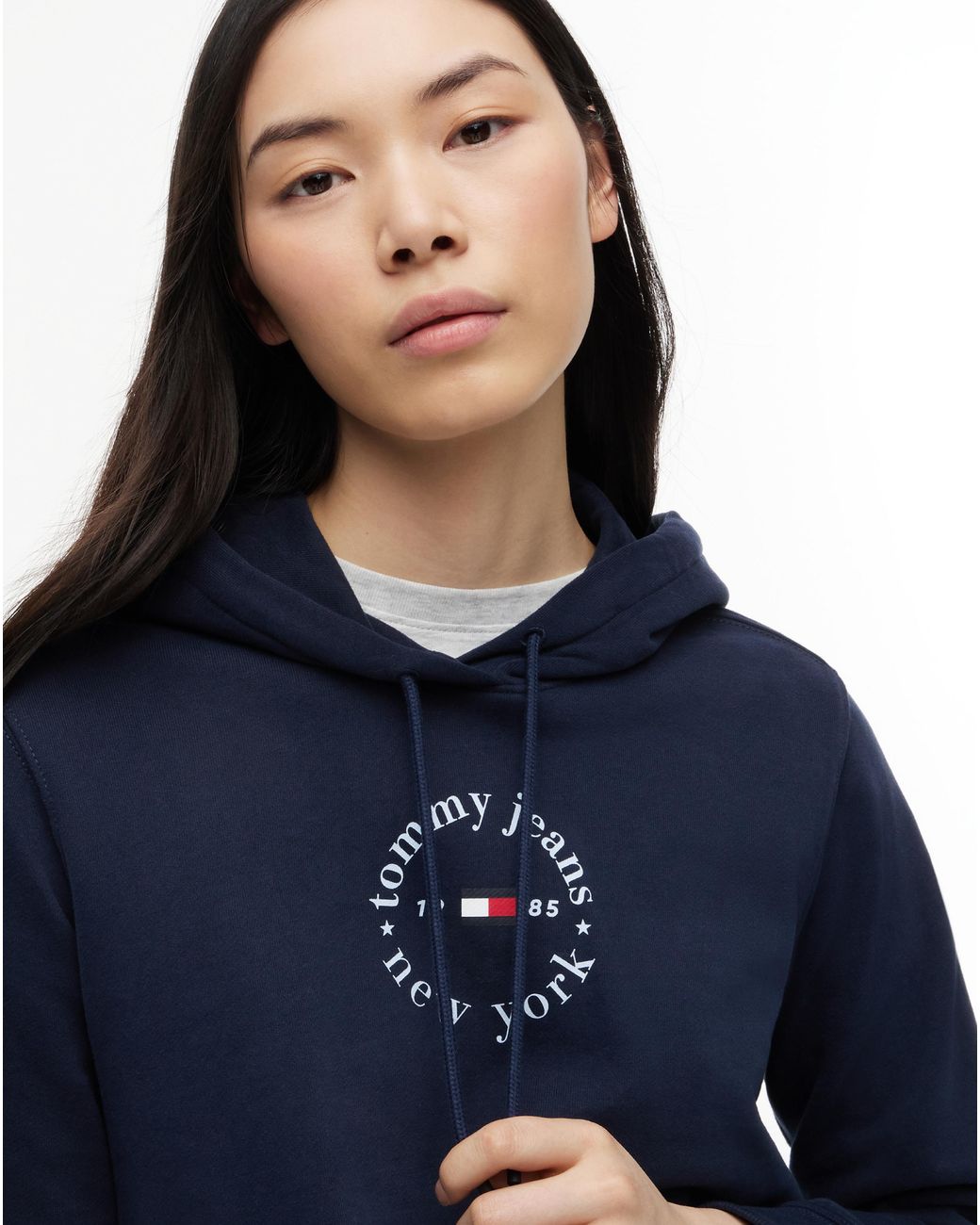 Tommy Hilfiger Blue Logo Hoodie