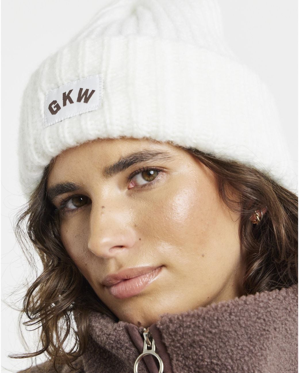Gym King Brown Beanie
