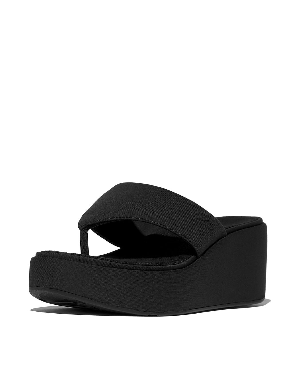 Fitflop Black Fit Flop Platforms Wedge Toe Post