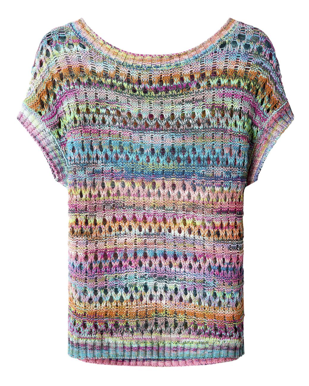Joe Browns Blue Jb Clara Open Knit Sleeveless Jumper