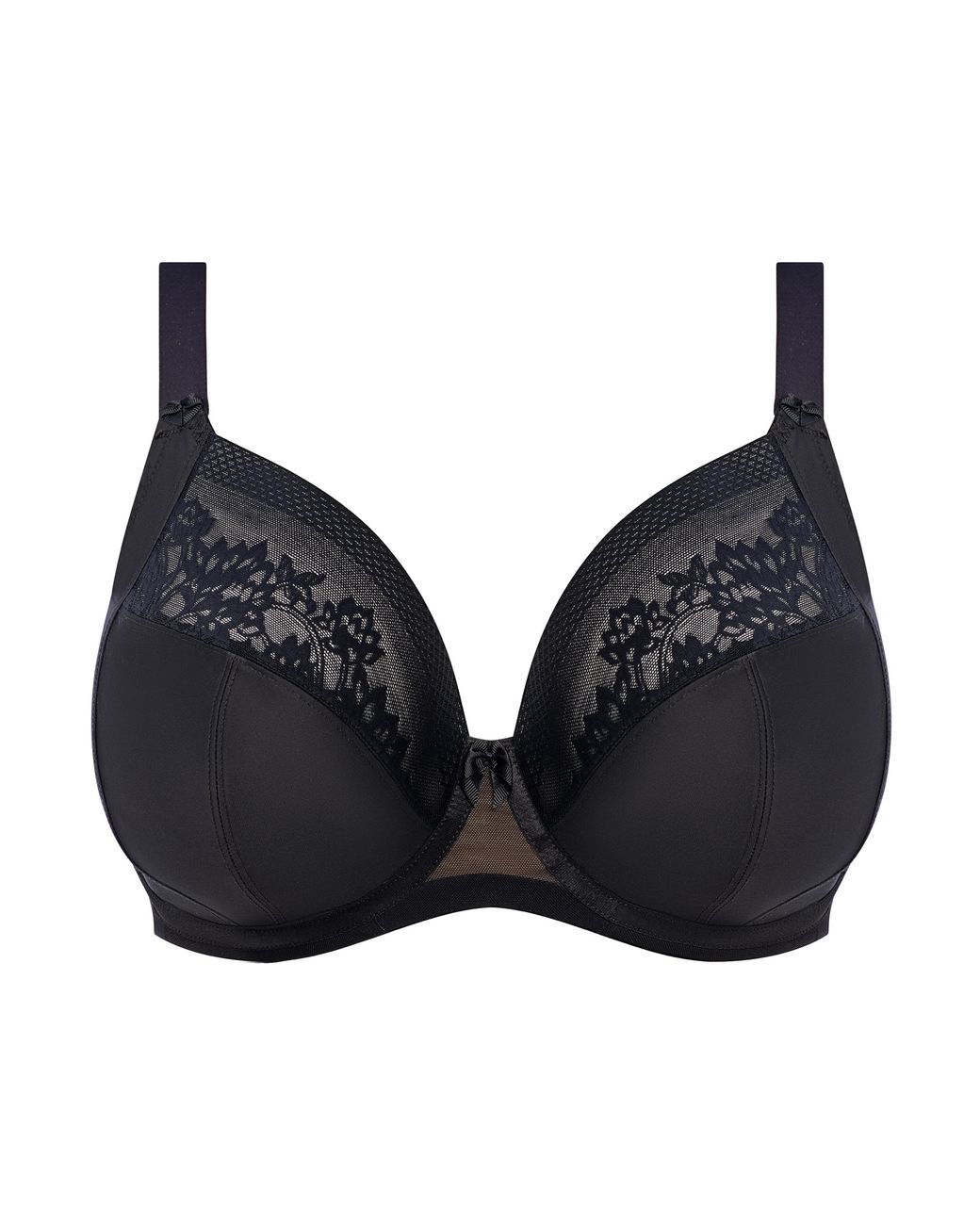 Elomi Black Nerina Plunge Wired Bra