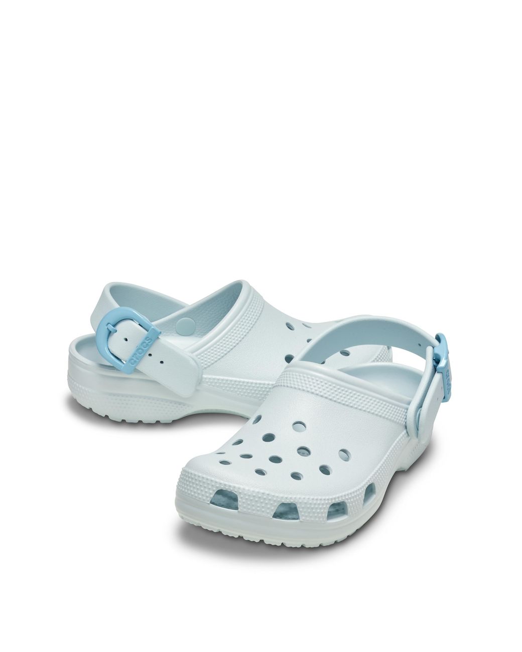 CROCSTM Blue Classic Buckle Clog