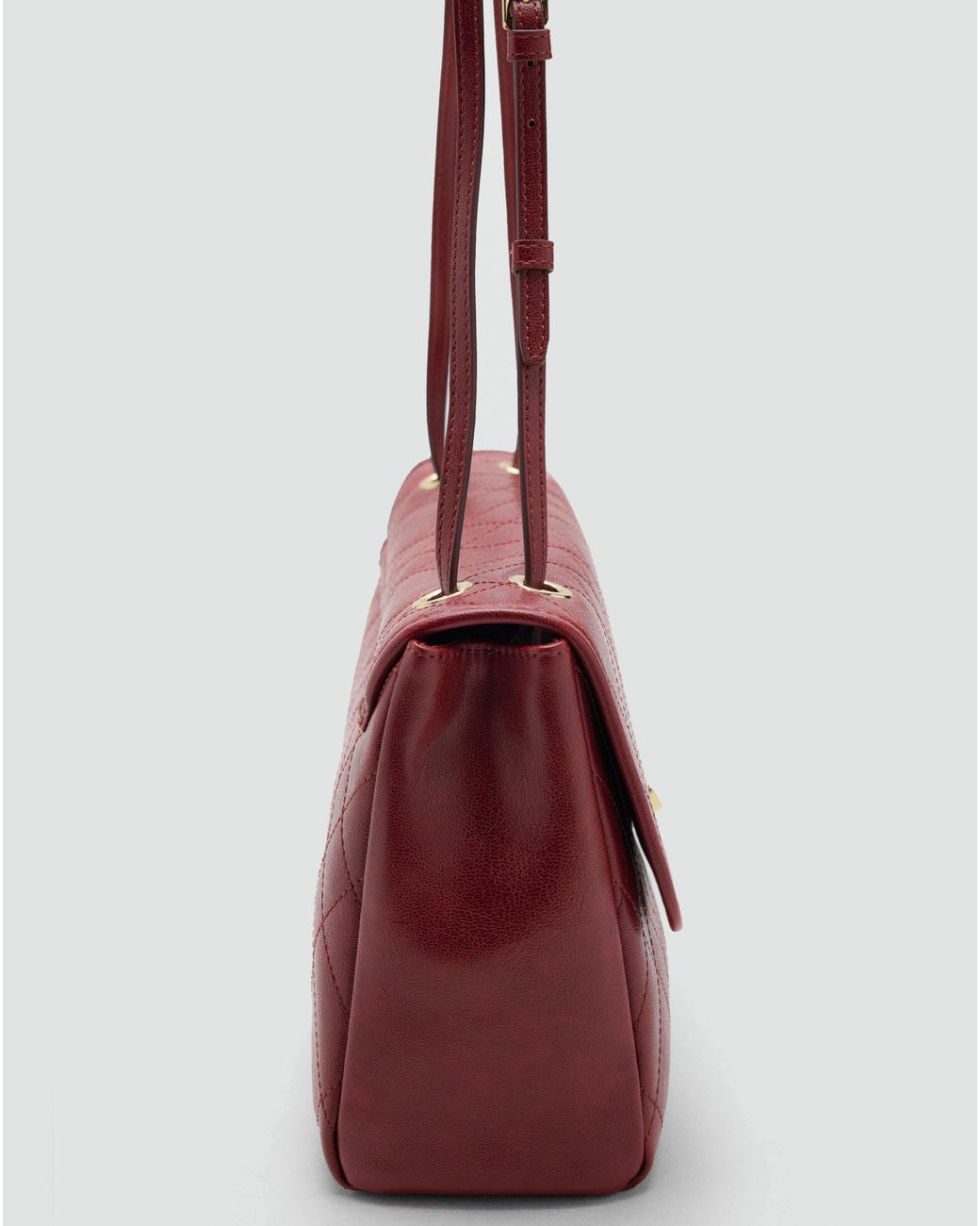 Mango Purple Shoulder Bag Charlie