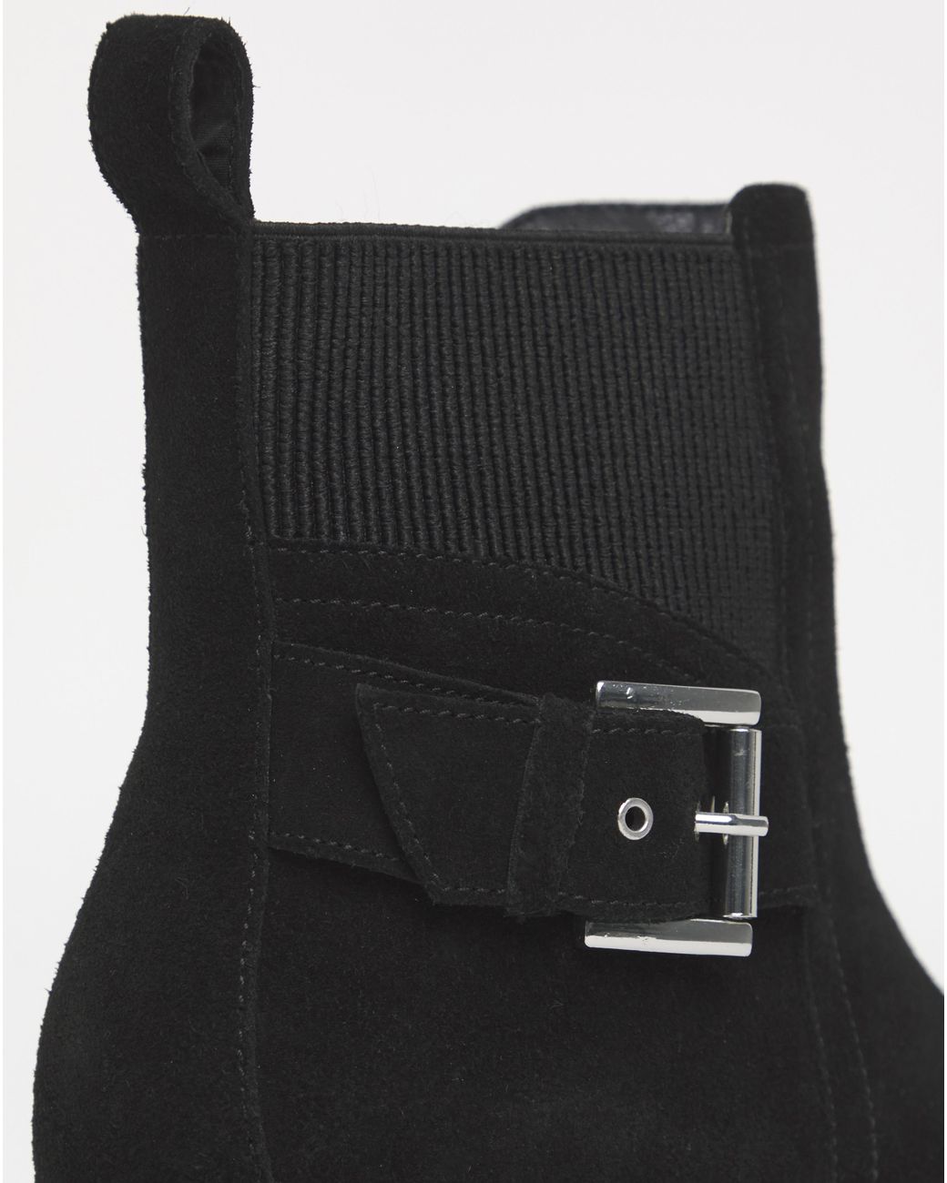 Simply Be Black Wedge Chelsea Boots Wide