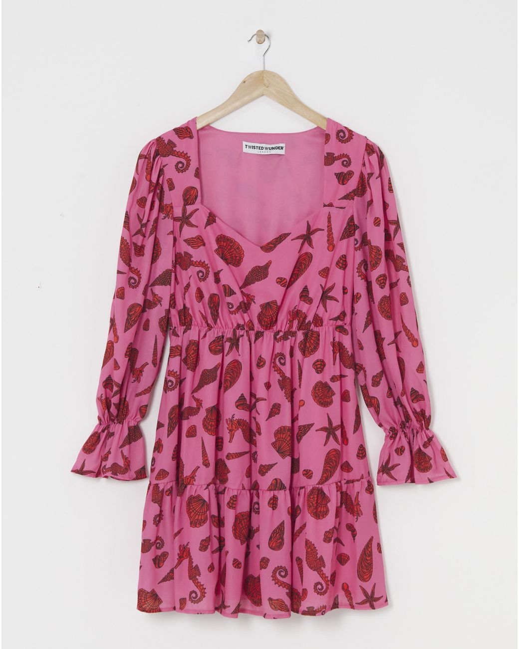 Twisted Wunder Pink Pip Mini Dress
