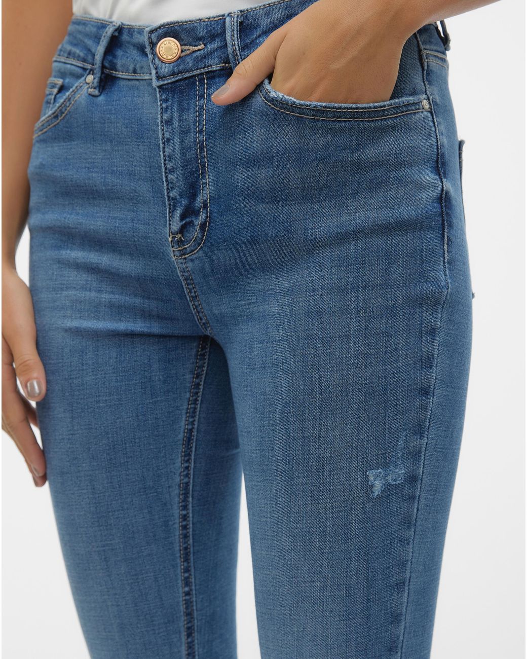 Vero Moda Blue Flash Skinny Jean