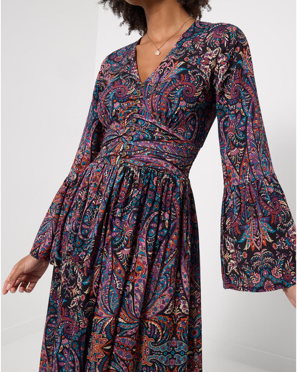 Joe Browns Purple Petite Paisley Maxi Dress