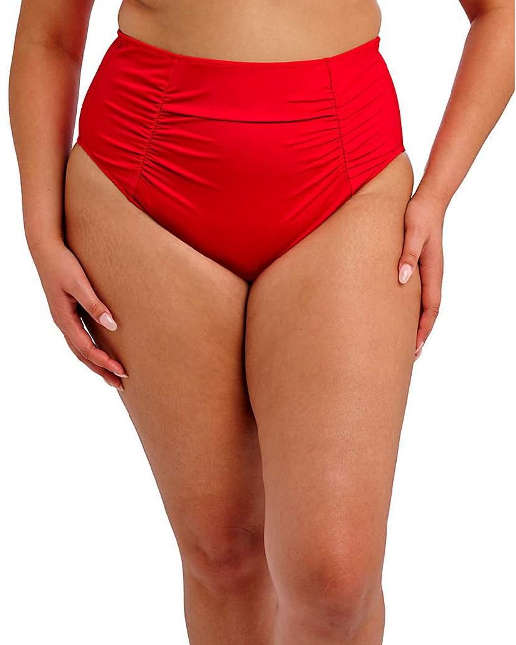 Elomi Red Plain Sailing Bikini Brief