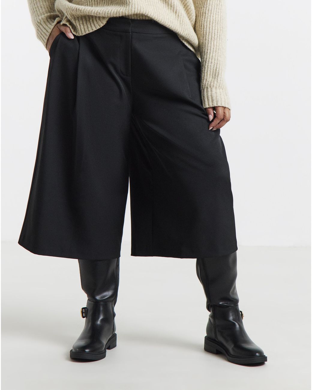 Simply Be White Culotte
