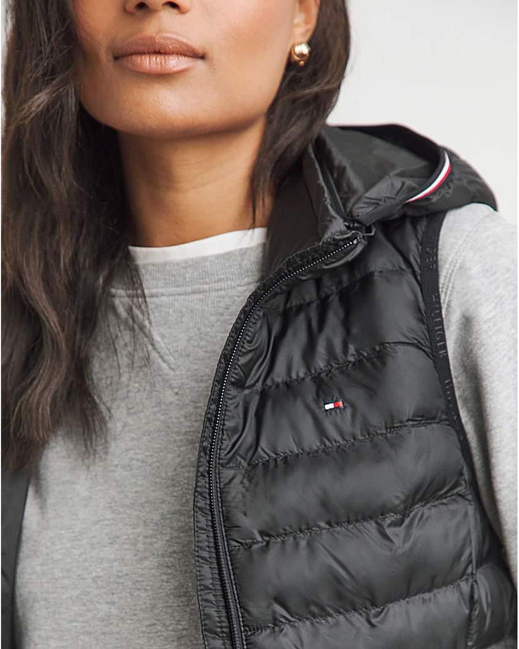 Tommy Hilfiger Black Padded Gilet