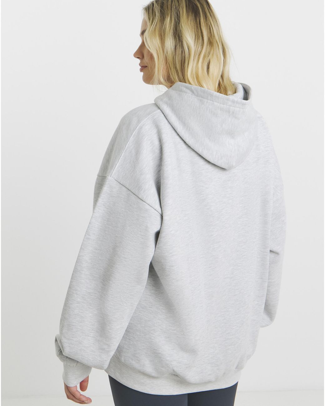 Gym King Gray Shadow Oversized Hood