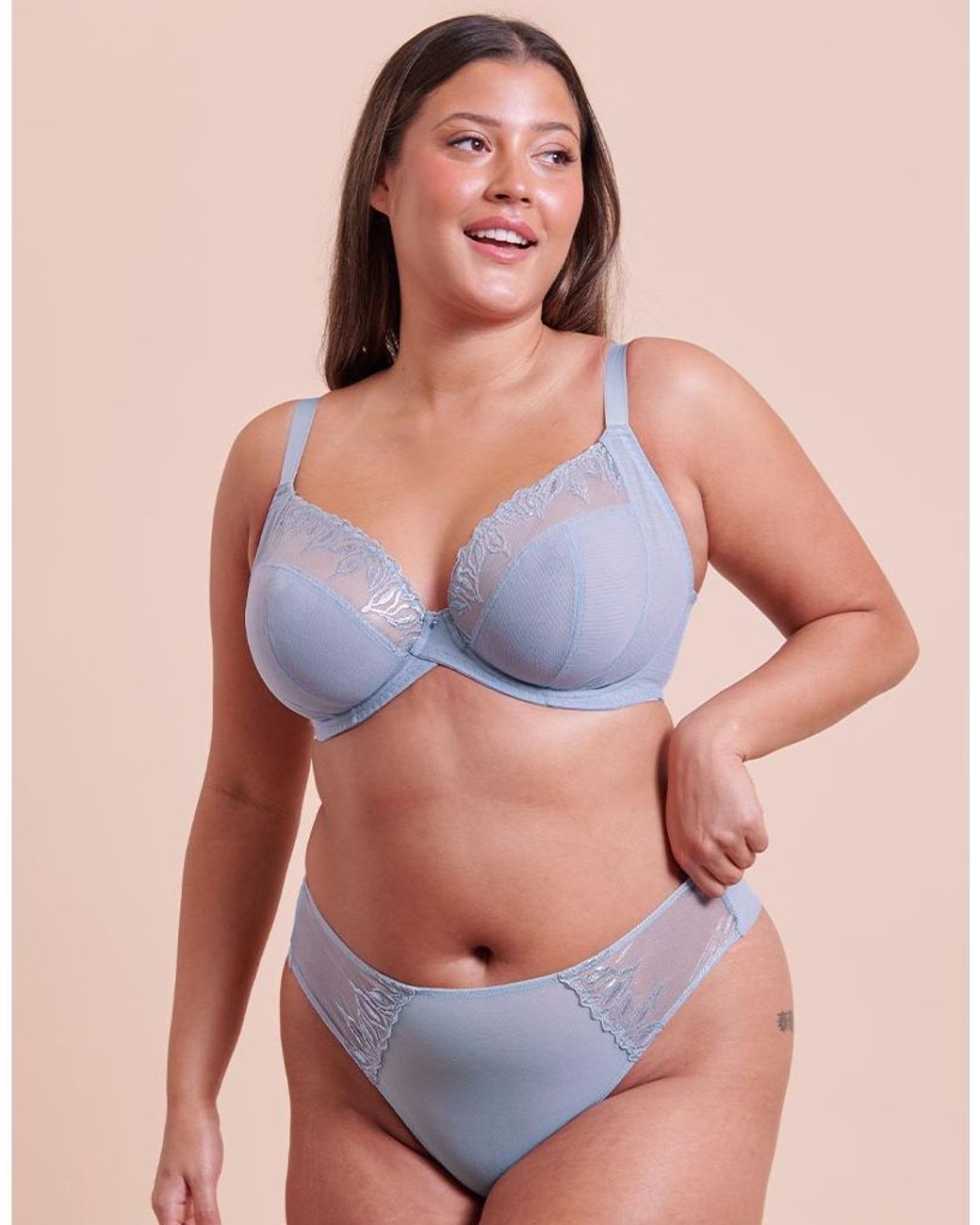Curvy Kate Blue Flare Full Plunge Bra