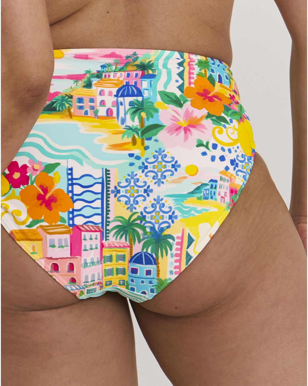 MAGISCULPT Blue High Waist Bikini Brief