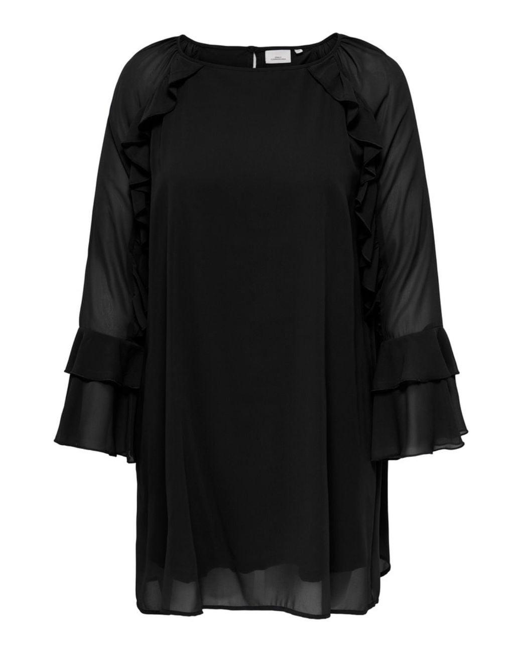 ONLY Black Frill Short Dress