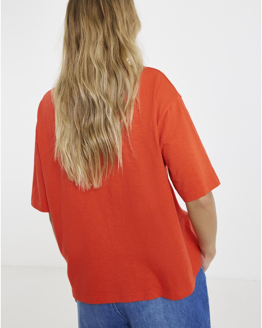Simply Be Red High Neck T-Shirt