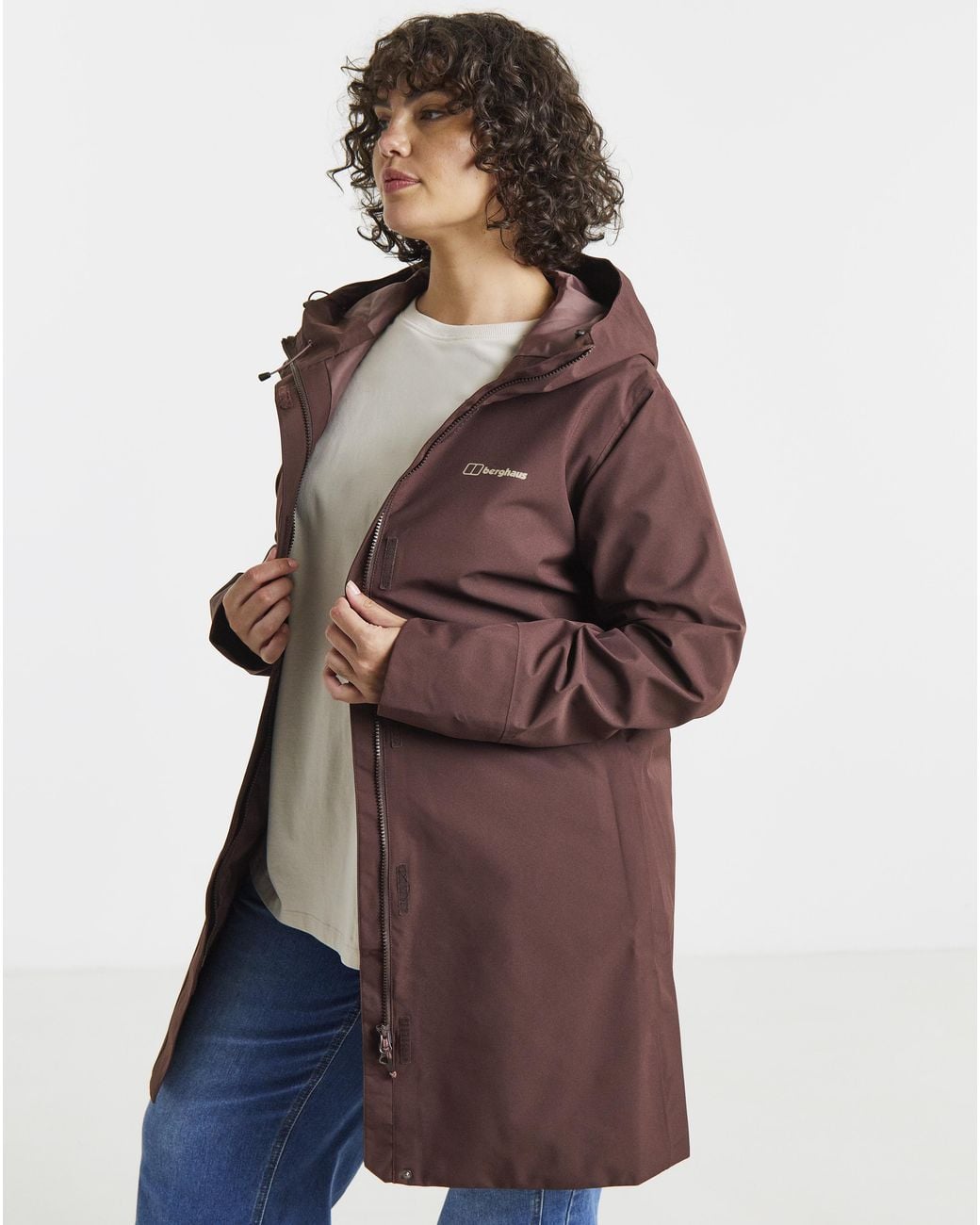 Berghaus Purple Omeara Long Jacket