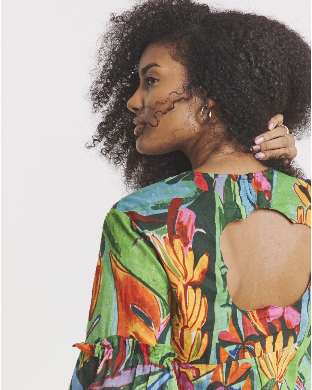 Native Youth Multicolor Printed Maxi Dress