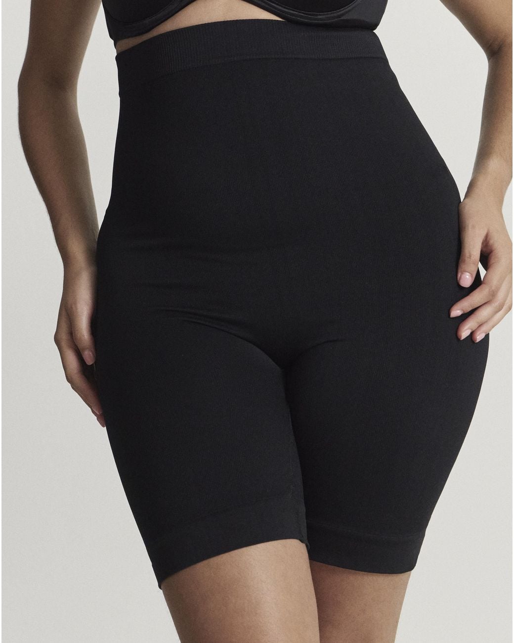 MAGISCULPT Black Seamfree Thighshaper Control Brief