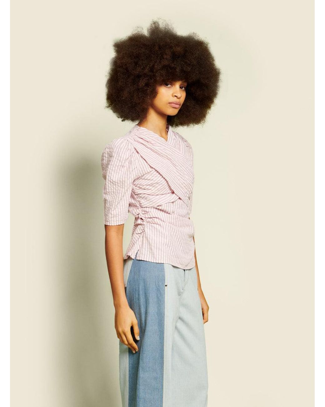 Sister Jane Green Ghospell Ingie Stripe Top