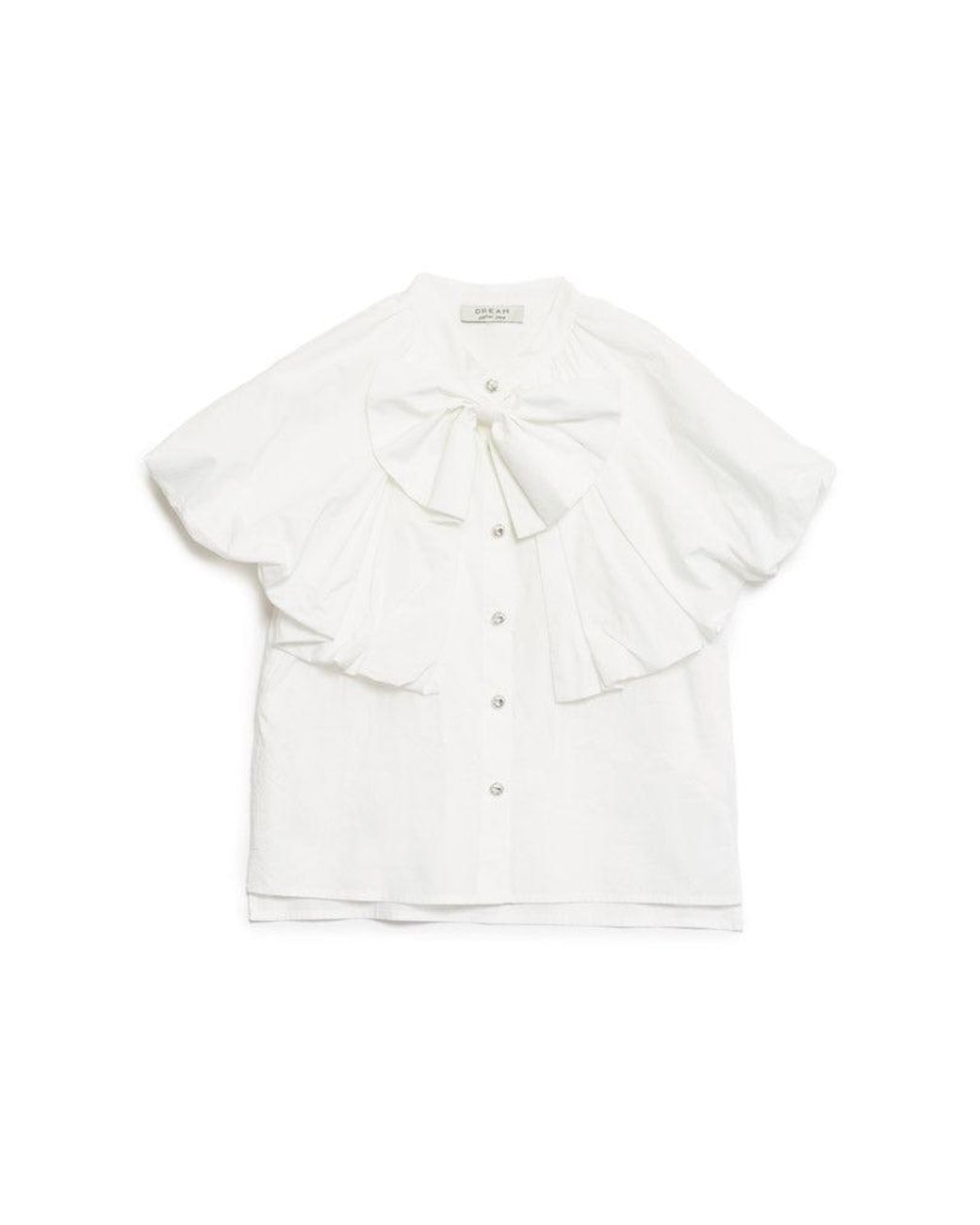Sister Jane White Dream Rumba Bow Blouse