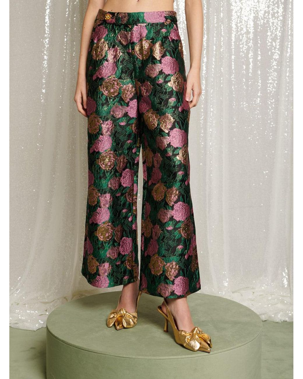 Sister Jane Multicolor Enchanted Jacquard Trousers