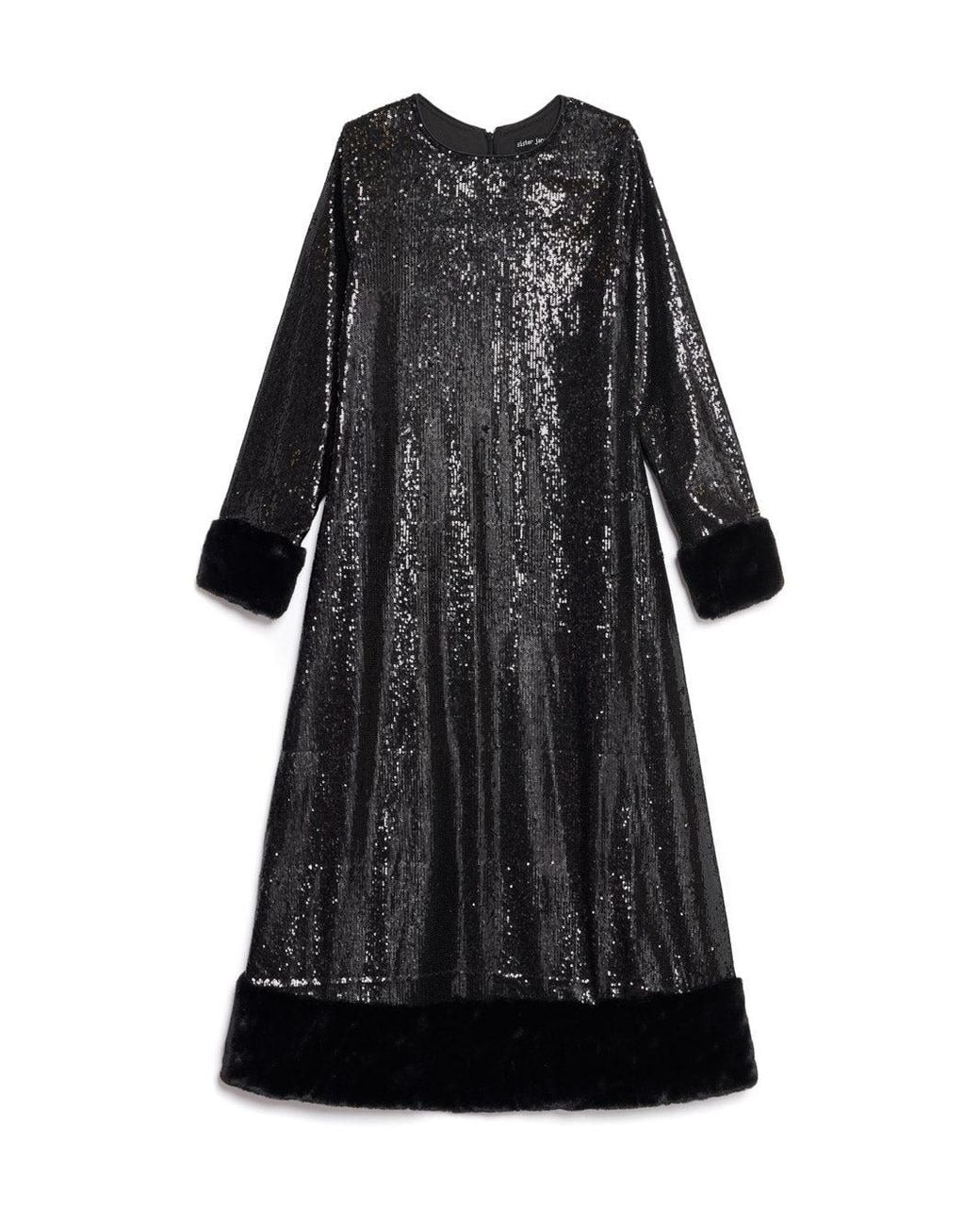 Sister Jane Blue Palais Sequin Midi Dress