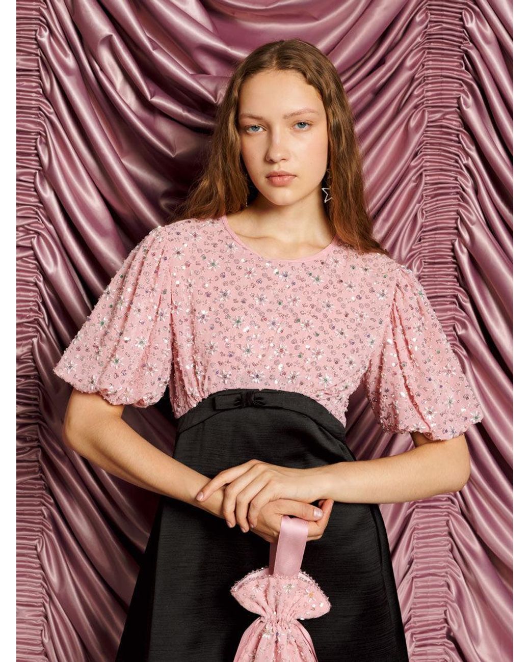 Sister Jane Dream Pink Parade Embellished Mini Dress