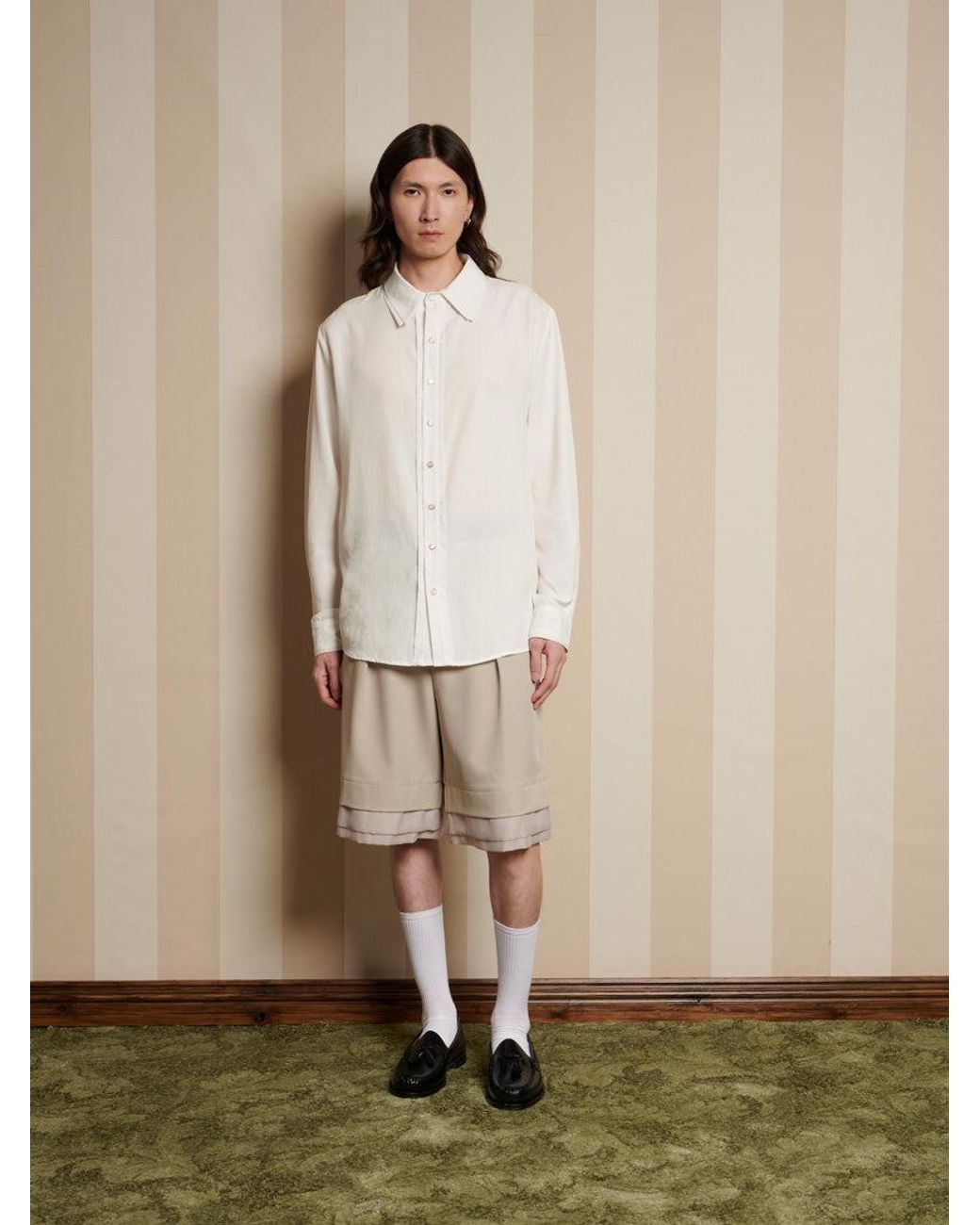 Sister Jane Natural Drew Bermuda Shorts