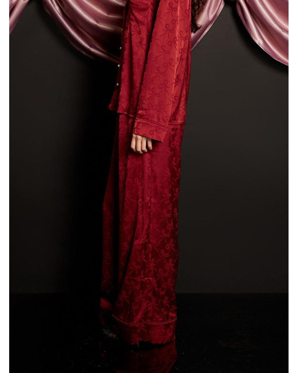 Sister Jane Red Dita Bow Pyjama Trousers