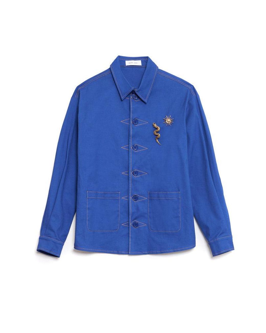 Sister Jane Blue Mariposa Workwear Jacket