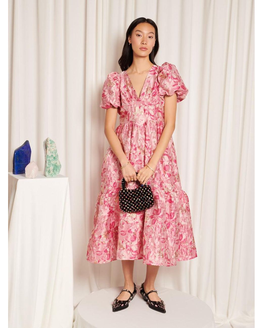 Sister Jane Pink Opal Midi Dress