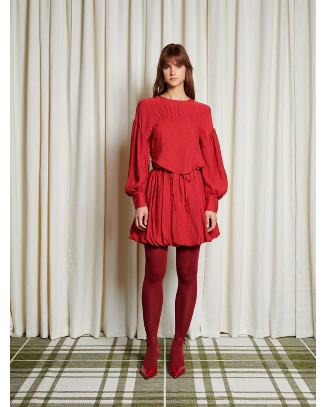 Sister Jane Red Ghospell Brodie Top
