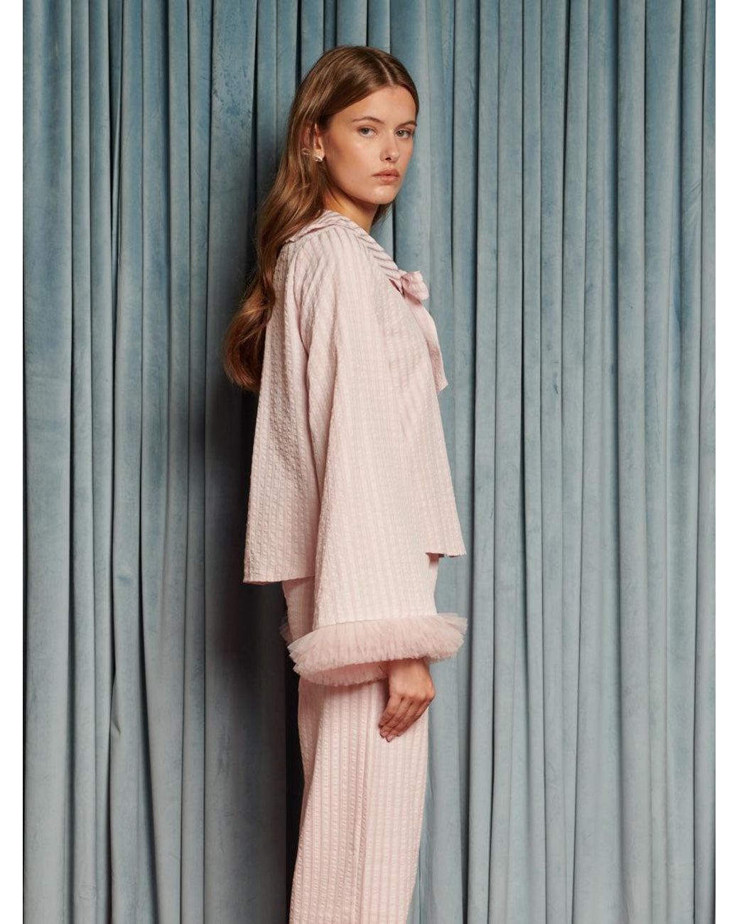 Sister Jane Gray Wonder Stripe Blouse