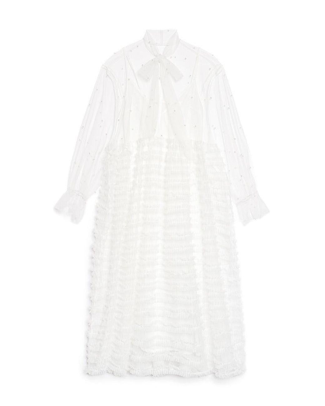 Sister Jane Green Lakeside Pearl Lace Maxi Dress