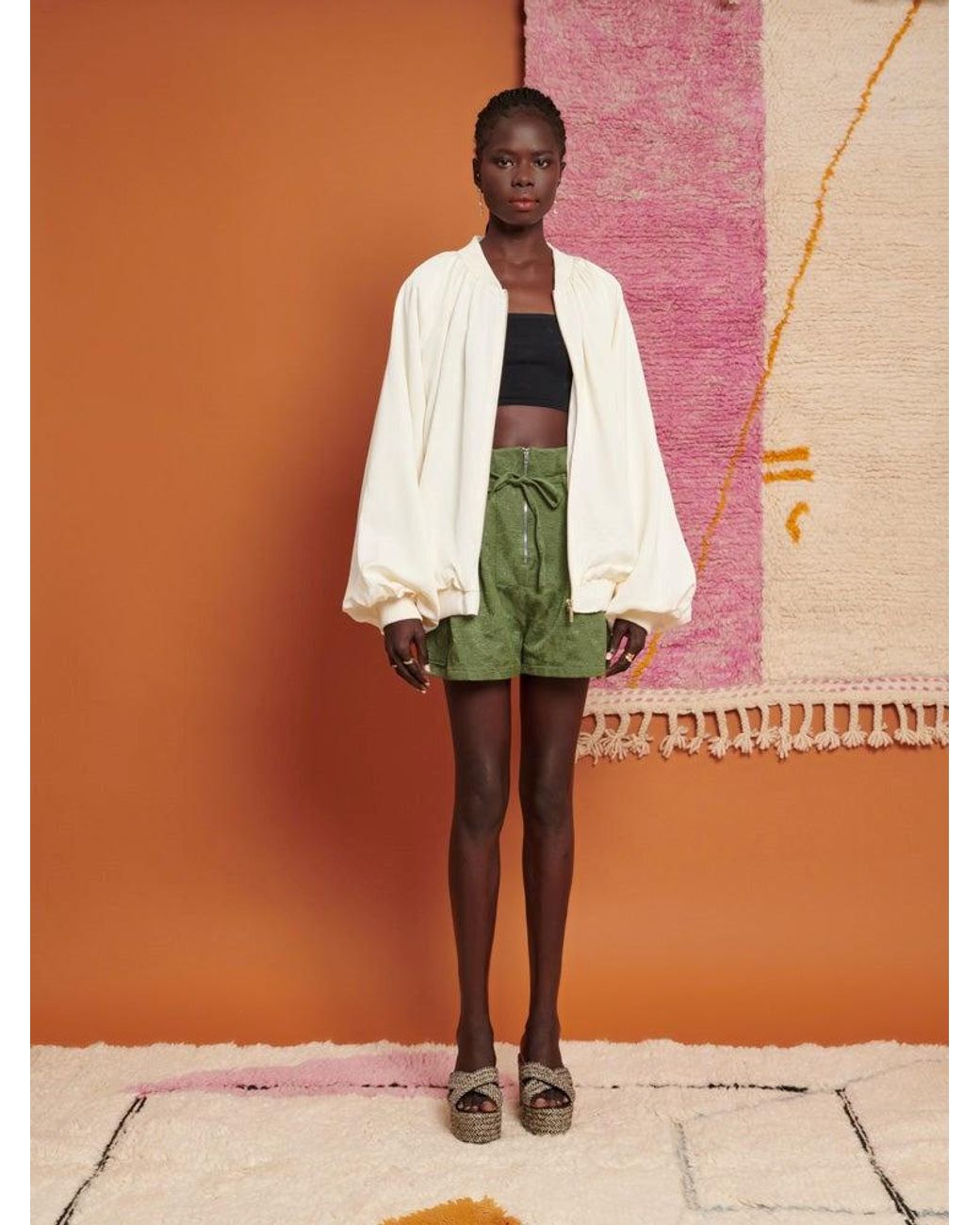 Sister Jane Multicolor Ghospell Lina High-waisted Shorts